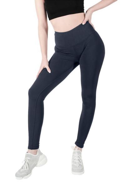 Damen Sport Leggings mit Tasche dunkelblau 40 - 42